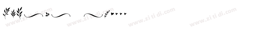 elasis rg字体转换
